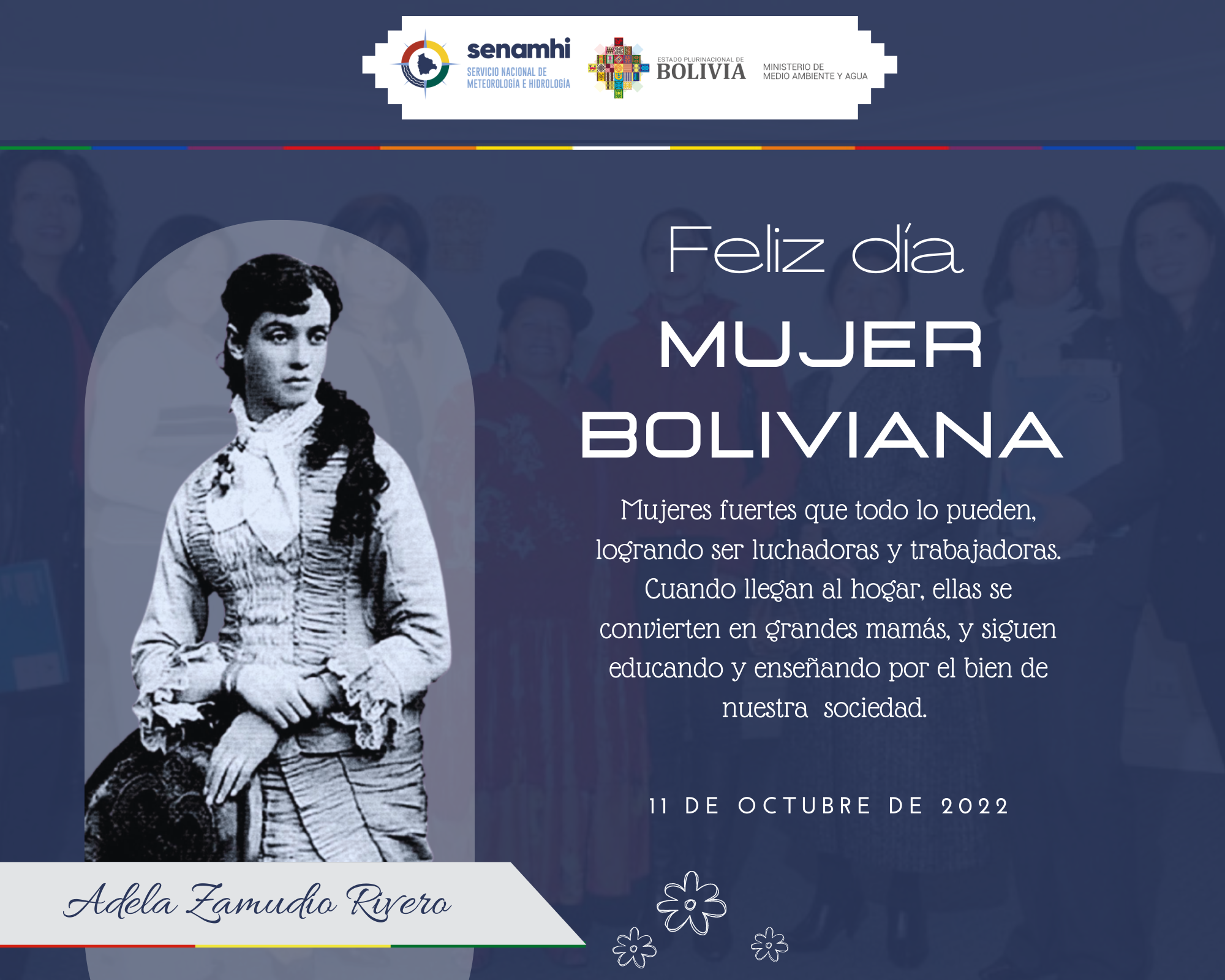 Feliz D A De La Mujer Boliviana Noticias Senamhi