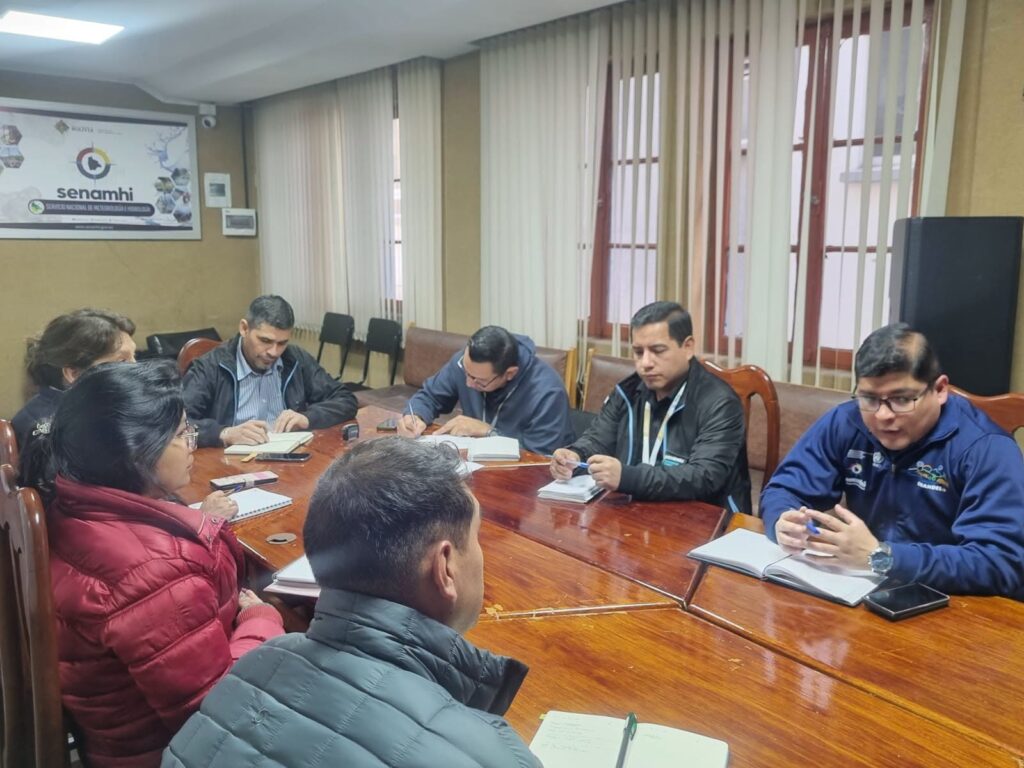 SENAMHI Y EL MUNICIPIO DE LA PAZ FORTALECEN ACCIONES CONJUNTAS PARA OPTIMIZAR EL SISTEMA DE ALERTAS TEMPRANAS